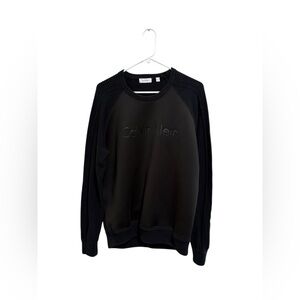 Calvin Klein Men's Black Crewneck Sweater